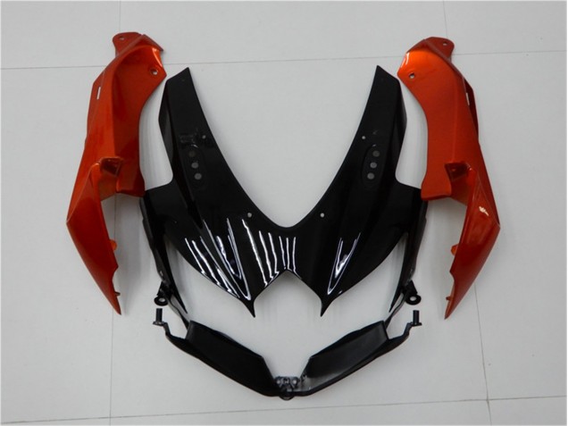 Black Orange Grey 2008-2010 Suzuki GSXR 600/750 Motorcycle Fairings Black Orange Grey 2008-2010 Suzuki GSXR 600/750 Motorcycle Fairings