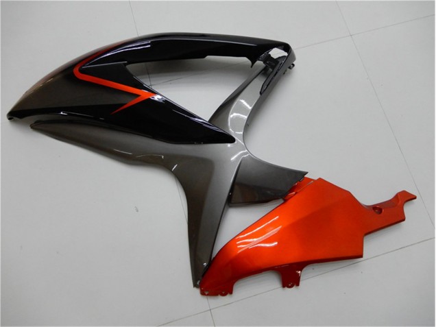 Black Orange Grey 2008-2010 Suzuki GSXR 600/750 Motorcycle Fairings Black Orange Grey 2008-2010 Suzuki GSXR 600/750 Motorcycle Fairings