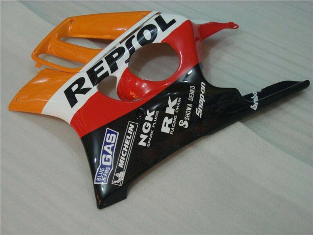 Black Orange Repsol 1995-1998 Honda CBR600 F3 Motorcycle Fairings Black Orange Repsol 1995-1998 Honda CBR600 F3 Motorcycle Fairings