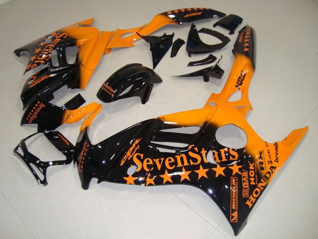 Black Orange SevenStars 1995-1998 Honda CBR600 F3 Motorcycle Fairings Black Orange SevenStars 1995-1998 Honda CBR600 F3 Motorcycle Fairings