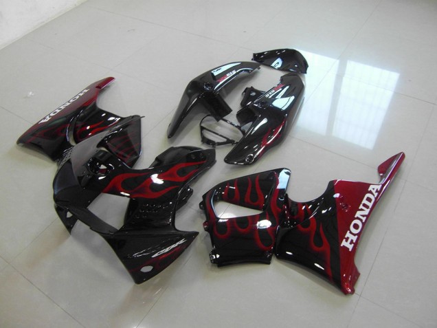 Black Red 1998-1999 Honda CBR900RR 919 Motorcycle Fairing Black Red 1998-1999 Honda CBR900RR 919 Motorcycle Fairing