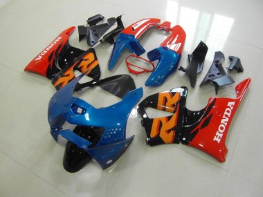 Black Red 1998-1999 Honda CBR900RR 919 Motorcycle Fairings