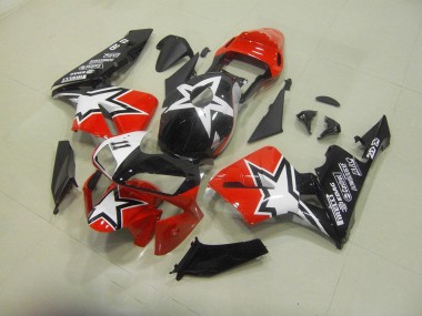 Black Red 2003-2004 Honda CBR600RR Motorcycle Bodywork