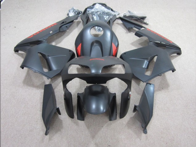 Black Red 2003-2004 Honda CBR600RR Motorcycle Fairing Black Red 2003-2004 Honda CBR600RR Motorcycle Fairing