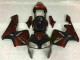Black Red 2003-2004 Honda CBR600RR Motorcycle Fairings Black Red 2003-2004 Honda CBR600RR Motorcycle Fairings