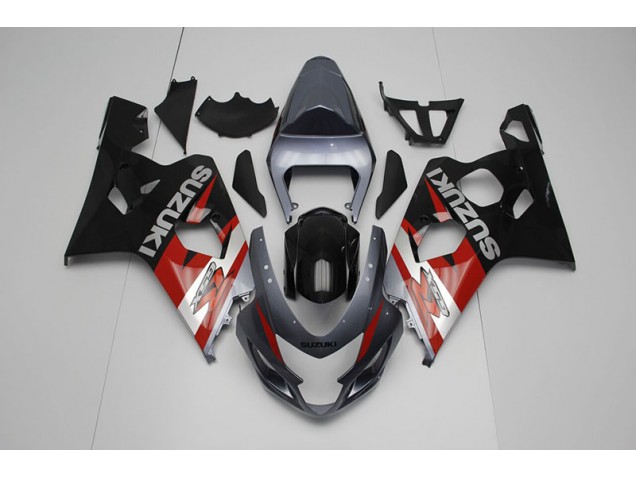 Black Red 2004-2005 Suzuki GSXR 750 Motorcycle Fairings Black Red 2004-2005 Suzuki GSXR 750 Motorcycle Fairings