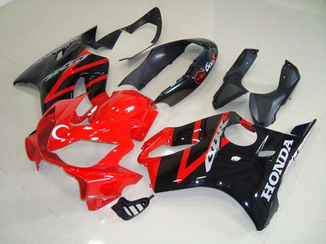 Black Red 2004-2007 Honda CBR600 F4i Motorcycle Fairing Black Red 2004-2007 Honda CBR600 F4i Motorcycle Fairing
