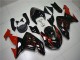 Black Red 2006-2007 Kawasaki ZX10R Motorcycle Fairings
