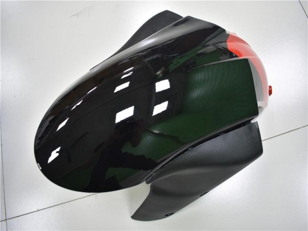 Black Red 2006-2007 Kawasaki ZX10R Motorcycle Fairings