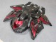 Black Red 2006-2011 Kawasaki ZX14R ZZR1400 Motorcycle Fairing Black Red 2006-2011 Kawasaki ZX14R ZZR1400 Motorcycle Fairing