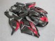 Black Red 2006-2011 Kawasaki ZX14R ZZR1400 Motorcycle Fairing Black Red 2006-2011 Kawasaki ZX14R ZZR1400 Motorcycle Fairing