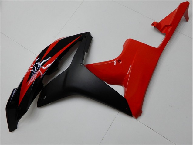 Black Red 2007-2008 Honda CBR600RR Motorcycle Bodywork Black Red 2007-2008 Honda CBR600RR Motorcycle Bodywork