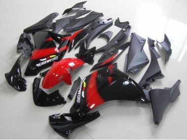 Black Red 2011-2013 Honda CBR250RR Motorcycle Fairings