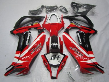 Black Red 84 2011-2015 Kawasaki ZX10R Motorcycle Fairings