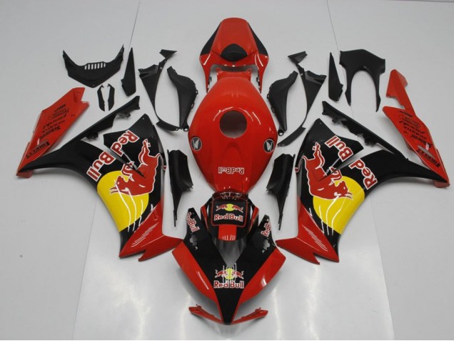 Black Red Bull 2012-2016 Honda CBR1000RR Motorcycle Fairings Black Red Bull 2012-2016 Honda CBR1000RR Motorcycle Fairings