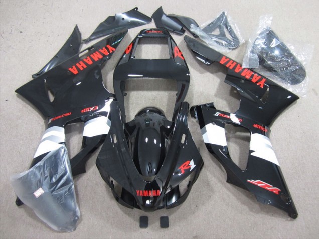 Black Red Decal 1998-1999 Yamaha YZF R1 Motorcycle Fairings Black Red Decal 1998-1999 Yamaha YZF R1 Motorcycle Fairings