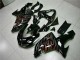 Black Red Flame 2006-2007 Kawasaki ZX10R Motorcycle Fairing Black Red Flame 2006-2007 Kawasaki ZX10R Motorcycle Fairing