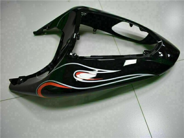 Black Red Flame 2006-2007 Kawasaki ZX10R Motorcycle Fairing Black Red Flame 2006-2007 Kawasaki ZX10R Motorcycle Fairing