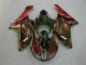 Black Red Flame 2007-2008 Kawasaki ZX6R Motorcycle Fairings Black Red Flame 2007-2008 Kawasaki ZX6R Motorcycle Fairings