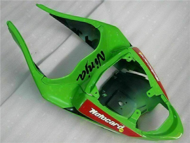 Black Red Green Motocard 2009-2012 Kawasaki ZX6R Motorcycle Fairings Black Red Green Motocard 2009-2012 Kawasaki ZX6R Motorcycle Fairings