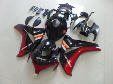 Black Red Mugen 2008-2011 Honda CBR1000RR Motorcycle Fairings