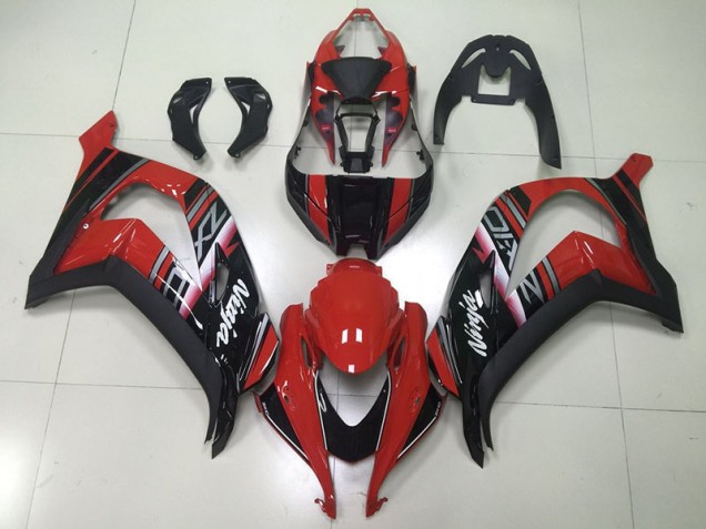 Black Red Ninja 2016-2019 Kawasaki ZX10R Motorcycle Fairings Black Red Ninja 2016-2019 Kawasaki ZX10R Motorcycle Fairings