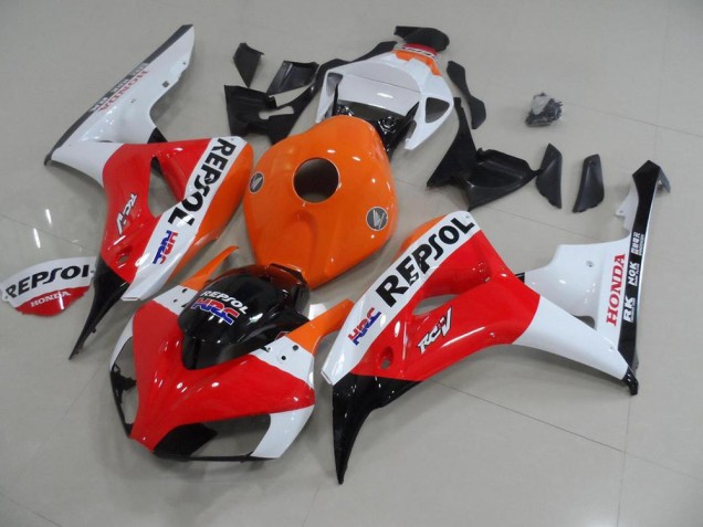 Black Red White Repsol 2006-2007 Honda CBR1000RR Motorcycle Fairings Black Red White Repsol 2006-2007 Honda CBR1000RR Motorcycle Fairings