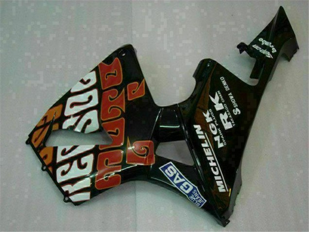 Black Red Yellow 46 2005-2006 Honda CBR600RR Motorcycle Fairings Black Red Yellow 46 2005-2006 Honda CBR600RR Motorcycle Fairings