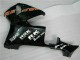 Black Repsol 2005-2006 Honda CBR600RR Motorcycle Fairings Black Repsol 2005-2006 Honda CBR600RR Motorcycle Fairings