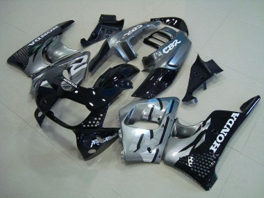 Black Silver 1996-1997 Honda CBR900RR 893 Motorcycle Fairings