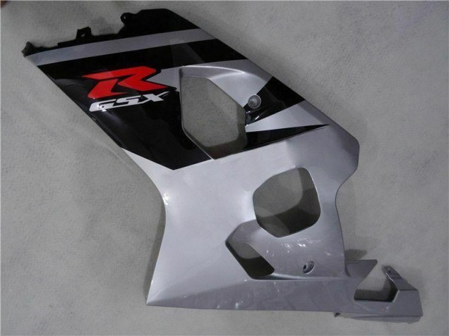 Black Silver 2004-2005 Suzuki GSXR 600/750 Motorcycle Fairings Black Silver 2004-2005 Suzuki GSXR 600/750 Motorcycle Fairings