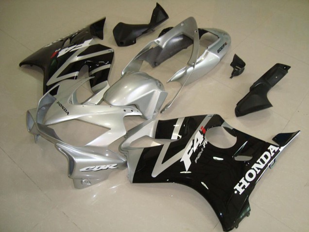 Black Silver 2004-2007 Honda CBR600 F4i Motorcycle Fairings Black Silver 2004-2007 Honda CBR600 F4i Motorcycle Fairings