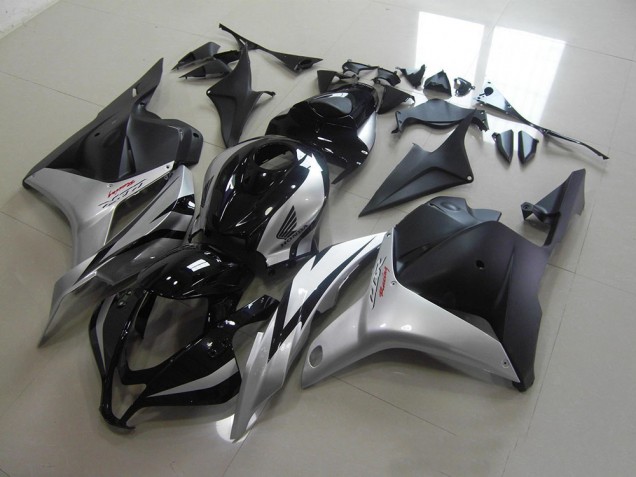Black Silver 2009-2012 Honda CBR600RR Motorcycle Fairings Black Silver 2009-2012 Honda CBR600RR Motorcycle Fairings