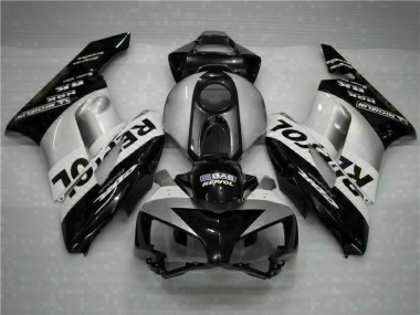 Black Silver Repsol 2004-2005 Honda CBR1000RR Motorcycle Fairing
