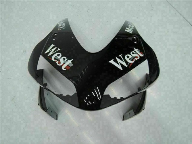 Black West 2003-2004 Honda CBR600RR Motorcycle Fairings Black West 2003-2004 Honda CBR600RR Motorcycle Fairings