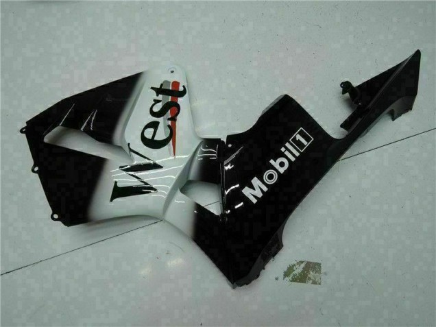Black West 2003-2004 Honda CBR600RR Motorcycle Fairings Black West 2003-2004 Honda CBR600RR Motorcycle Fairings