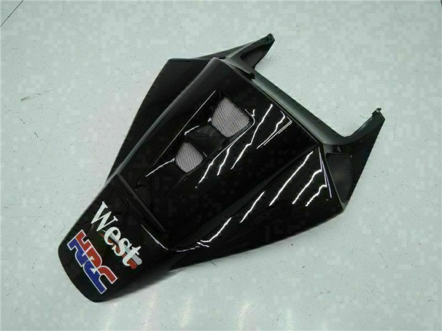 Black West 2004-2005 Honda CBR1000RR Motorcycle Fairings Black West 2004-2005 Honda CBR1000RR Motorcycle Fairings