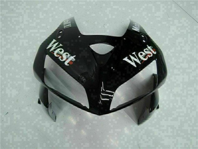 Black West 2005-2006 Honda CBR600RR Motorcycle Fairings Black West 2005-2006 Honda CBR600RR Motorcycle Fairings