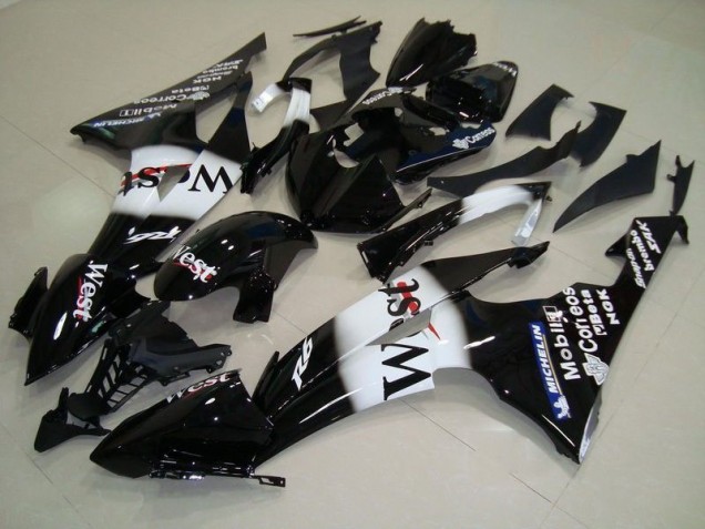 Black West 2008-2016 Yamaha YZF R6 Motorcycle Fairings Black West 2008-2016 Yamaha YZF R6 Motorcycle Fairings