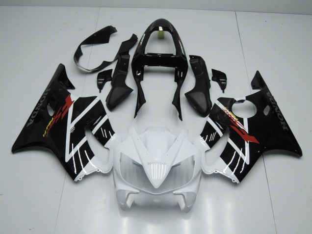 Black White 2001-2003 Honda CBR600 F4i Motorcycle Fairings Black White 2001-2003 Honda CBR600 F4i Motorcycle Fairings