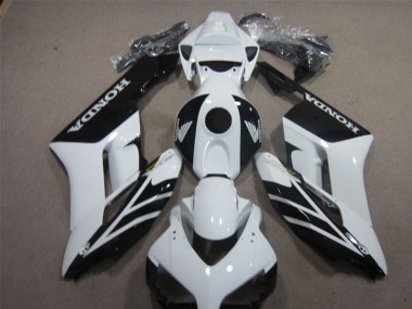 Black White 2004-2005 Honda CBR1000RR Motorcycle Bodywork
