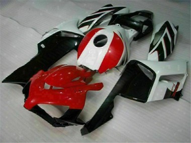 Black White 2004-2005 Honda CBR1000RR Motorcycle Fairings