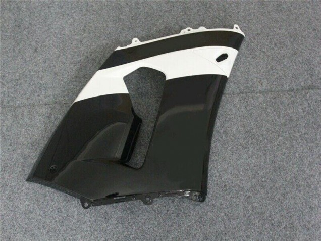 Black White 2005-2006 Kawasaki ZX6R Motorcycle Fairing Black White 2005-2006 Kawasaki ZX6R Motorcycle Fairing