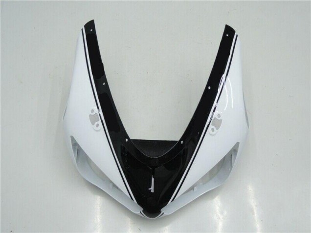 Black White 2005-2006 Kawasaki ZX6R Motorcycle Fairings Black White 2005-2006 Kawasaki ZX6R Motorcycle Fairings