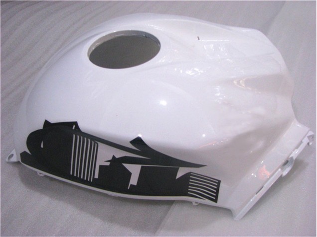 Black White 2007-2008 Honda CBR600RR Motorcycle Fairing Black White 2007-2008 Honda CBR600RR Motorcycle Fairing