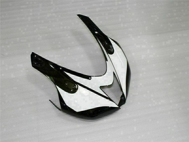 Black White 2007-2008 Kawasaki ZX6R Motorcycle Fairing Black White 2007-2008 Kawasaki ZX6R Motorcycle Fairing