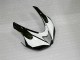 Black White 2007-2008 Kawasaki ZX6R Motorcycle Fairing Black White 2007-2008 Kawasaki ZX6R Motorcycle Fairing