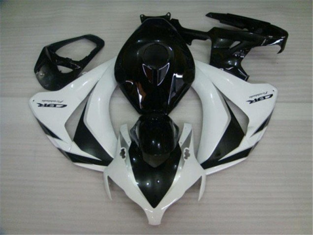 Black White 2008-2011 Honda CBR1000RR Motorcycle Fairing Black White 2008-2011 Honda CBR1000RR Motorcycle Fairing