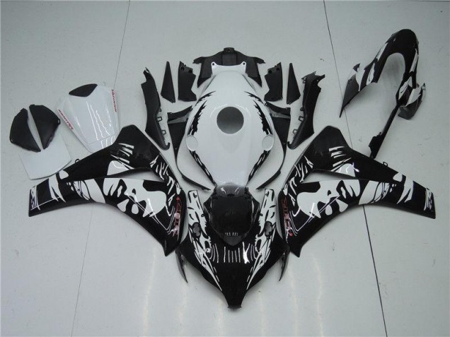Black White 2008-2011 Honda CBR1000RR Motorcycle Fairings Black White 2008-2011 Honda CBR1000RR Motorcycle Fairings