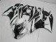 Black White 2009-2012 Kawasaki ZX6R Motorcycle Fairings Black White 2009-2012 Kawasaki ZX6R Motorcycle Fairings